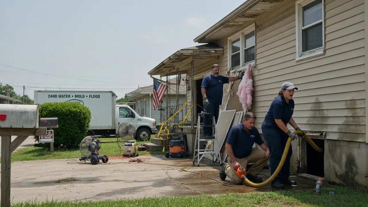 Water Damage Repair in Pullman, WV near me